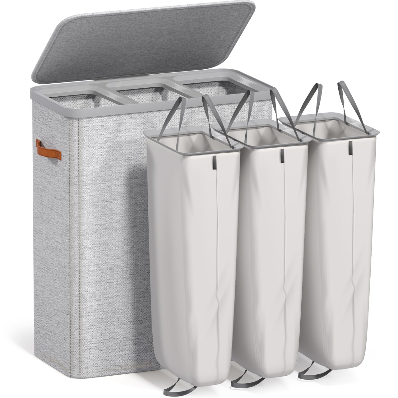 Sorbus Fabric Laundry Hamper - Collapsible Laundry Basket with Removable Laundry Bag